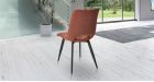 Lot 2 chaises Coralie terracotta - 3 