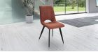 Lot 2 chaises Coralie terracotta - 2 
