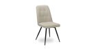 Lot 2 chaises Clara beige sable - 1