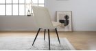Lot 2 chaises Clara beige sable - 3