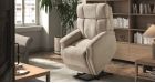 Fauteuil relax massage électrique Shangaï crème - 5