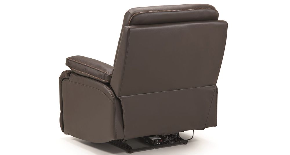 Fauteuil relax électrique en cuir Burgos