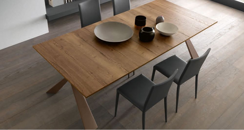 Console Genesi extensible, table gain de place design pour repas