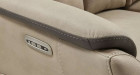 Boutons de réglage et prise USB fauteuil relax cinéma