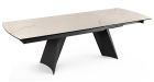 Table extensible Azalée - 170 x 100 cm - beige - 2