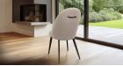 Lot 2 chaises Elina - Blanc crème - 4