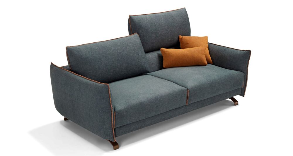 Canapé convertible avec tête de lit Aurelia