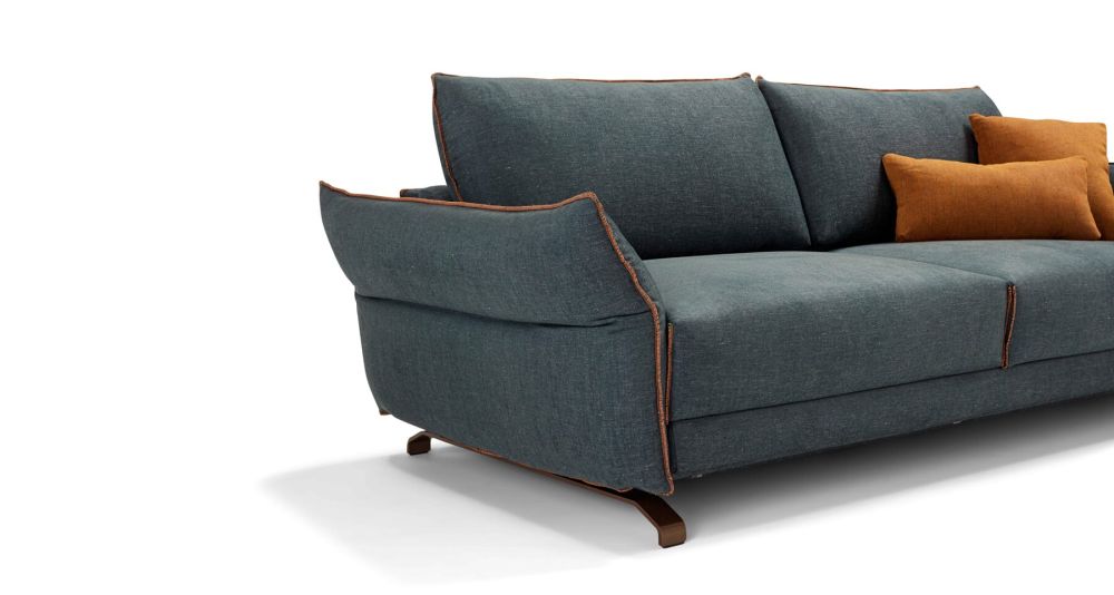 Canapé convertible avec tête de lit Aurelia