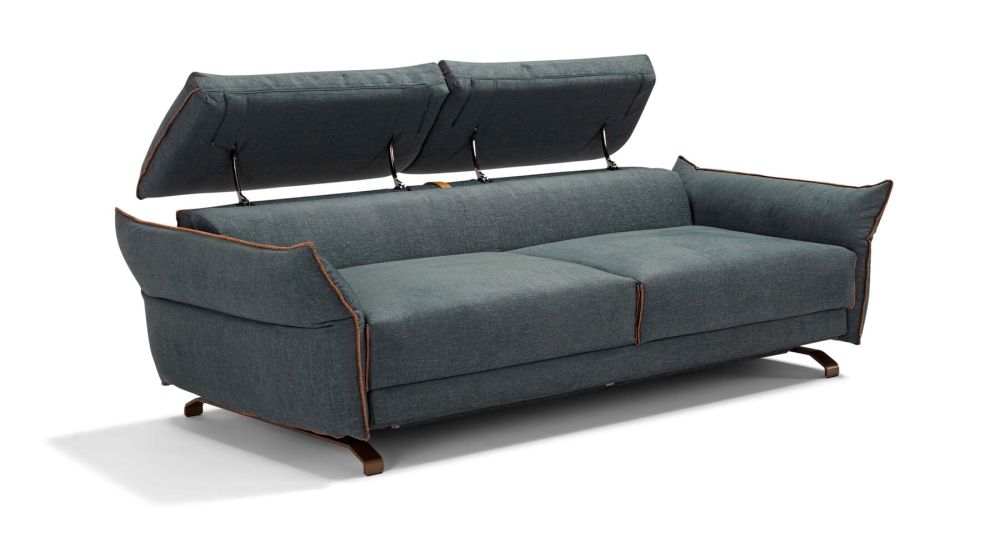 Canapé convertible avec tête de lit Aurelia