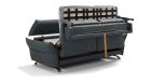 Canapé convertible avec tête de lit Aurelia - 17