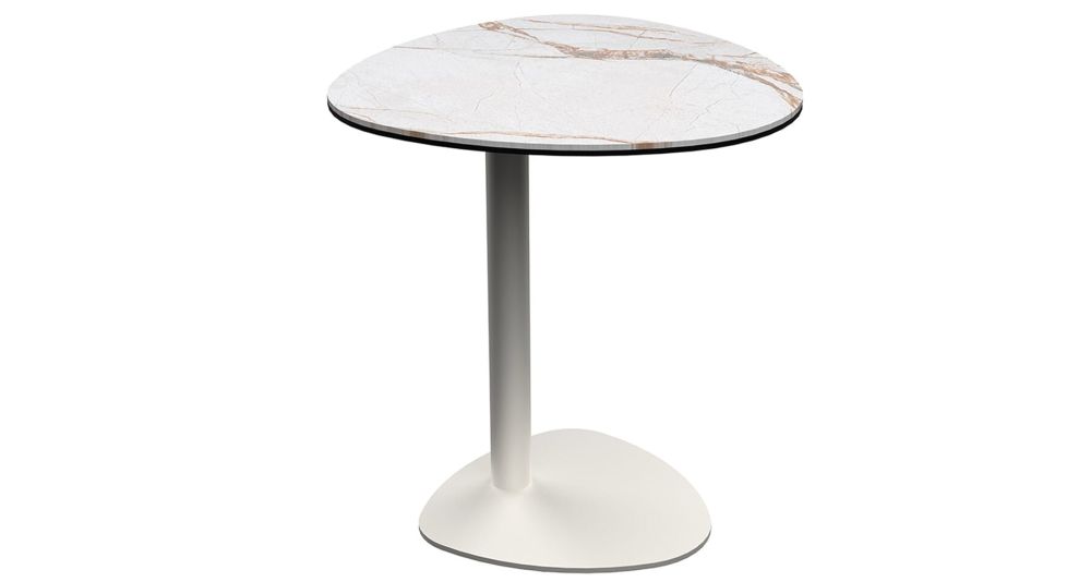 Table basse céramique forme pétale Sintra