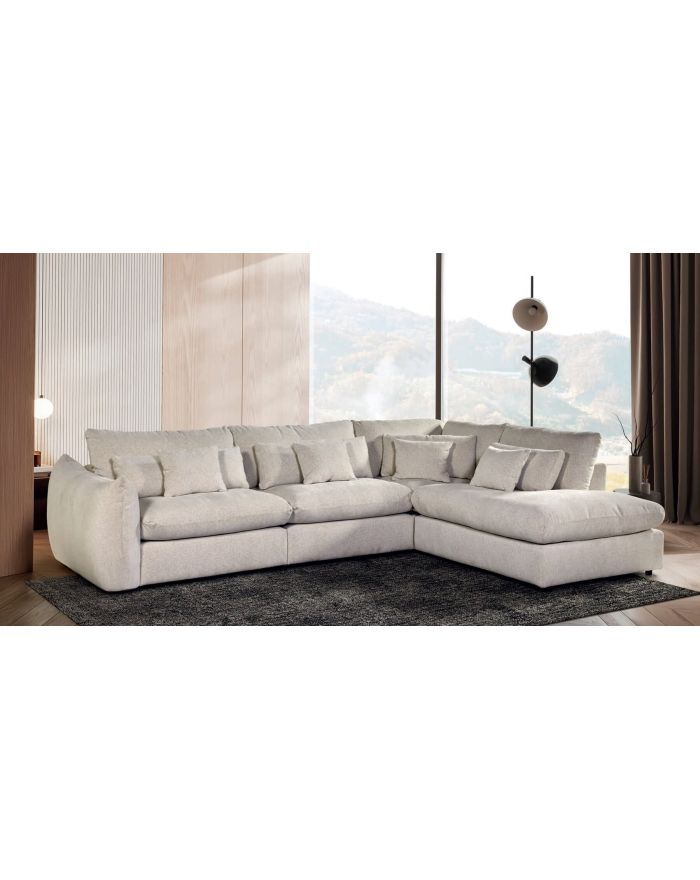 Canapé angle moelleux Gannon