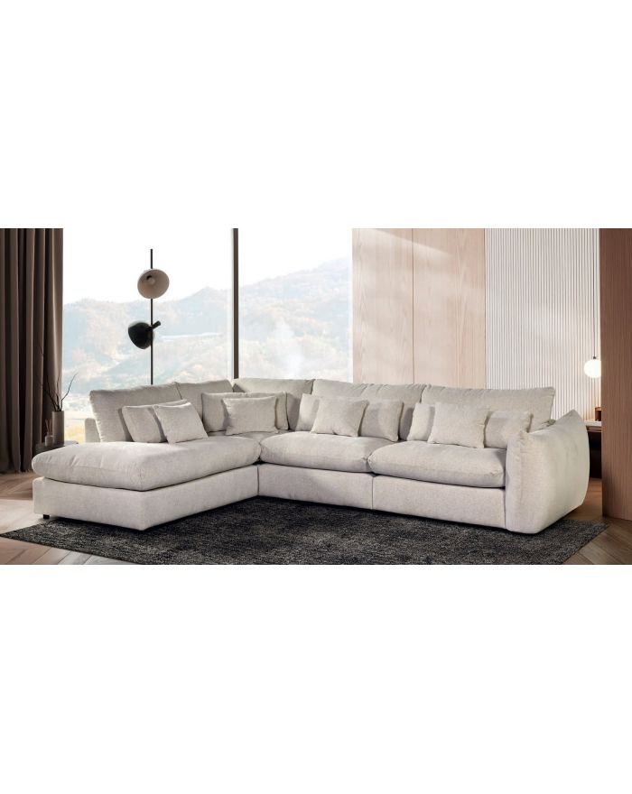 Canapé angle moelleux Gannon