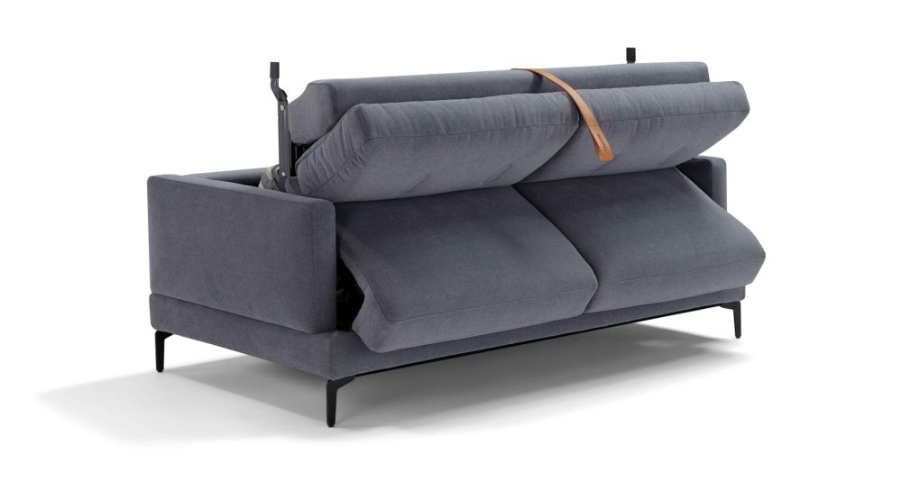 Canapé convertible sur pied hauteur 15 cm Eva