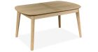 Table chêne avec rallonge Rivage - 160 x 90 cm - 1