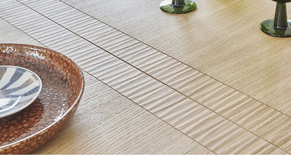 Table en chêne Rivage extensible avec rallonge