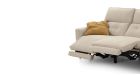 Canapé d'angle ottoman avec relax électrique Ponti - 4