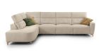 Canapé d'angle ottoman avec relax électrique Ponti - 5