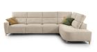 Canapé d'angle ottoman avec relax électrique Ponti - 6