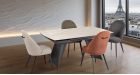 Table extensible Azalée - 170 x 100 cm - beige - 3