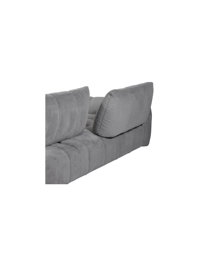 Canapé d'angle dossier avance-recule Paolina