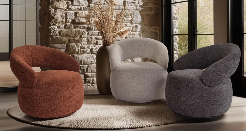 Fauteuil Lucas pivotant 360°