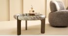 Table basse ronde marbre Prosper - Petite - 5