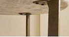 Table basse ronde marbre Prosper - Petite - 6