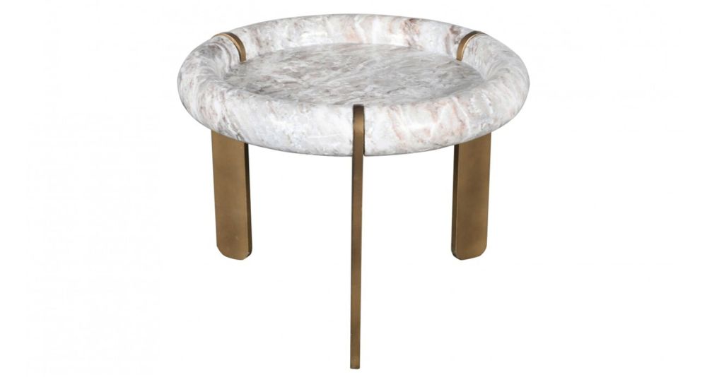 Table basse ronde marbre Prosper