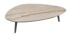 Grande table basse galet Gloria - 33 cm - Céramique Breccia - 1