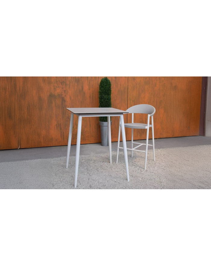Table de bar 80 x 80 cm Luca