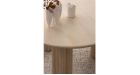 Table Dacca diamètre 120 cm - Blanc - 3