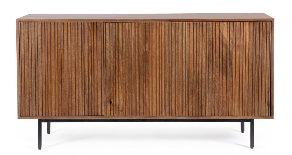 Buffet en bois sur pied métal Tadita