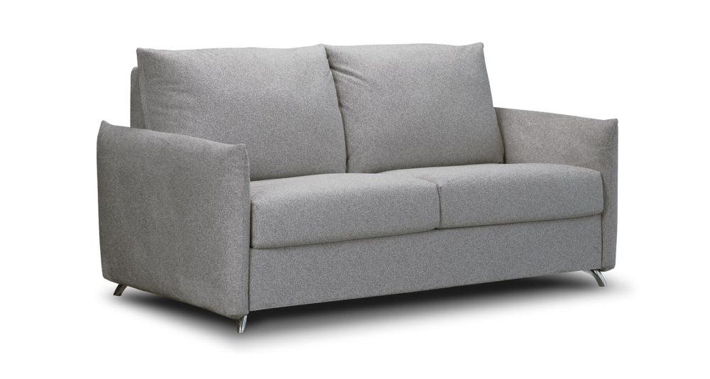 Canapé convertible 3 places gris Soft