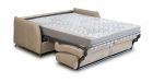 Canapé-lit avec matelas épais Kreo beige - 2