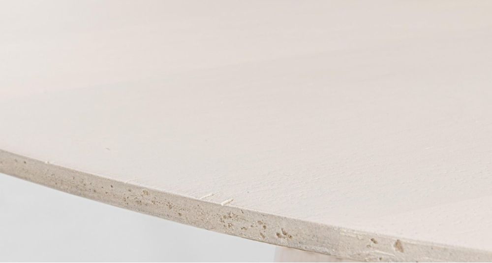 Table ronde diamètre 120 cm en bois Nassor