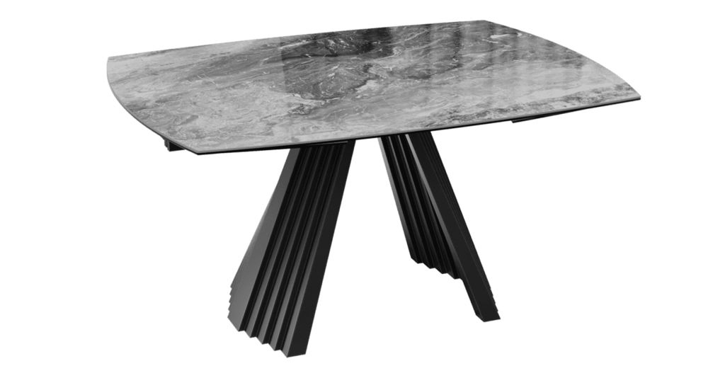 Table céramique design avec rallonges rétractables Gotham
