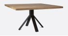 Table à manger carrée 140 x 140 cm Jati - 3