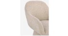 Lot 4 fauteuils de salle à manger pivotants Antara - Beige - 3