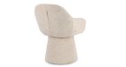 Lot 4 fauteuils de salle à manger pivotants Antara - Beige - 7