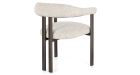 Lot 4 chaises tissu bouclé Giuditta - Bronze - 4