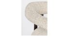 Lot 4 chaises tissu bouclé Giuditta - Bronze - 7