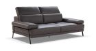 Canapé cuir profondeur réglable Elio - 6