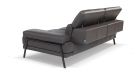 Canapé cuir profondeur réglable Elio - 7