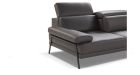 Canapé cuir profondeur réglable Elio - 8