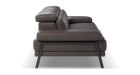 Canapé cuir profondeur réglable Elio - 9