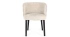 Lot 4 fauteuils ILMA - Beige - Piètement ardoise - 2