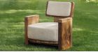 Fauteuil Fiona en teck recyclé - 1