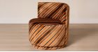 Fauteuil roitatif Métro - Marron - 2