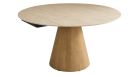 Table en céramique ronde crème diamètre 135 cm Lumio - 9